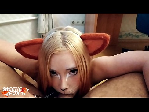 ❤️ Kitsune norīt penis un sperma viņas mutē ☑ Super porno pie mums ❤